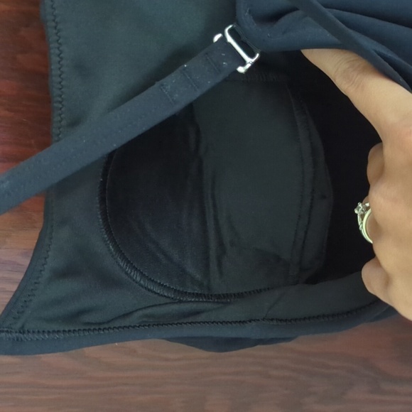 Lands' End Classic Black One Piece Swimsuit Size 6 - Picture 8 of 10